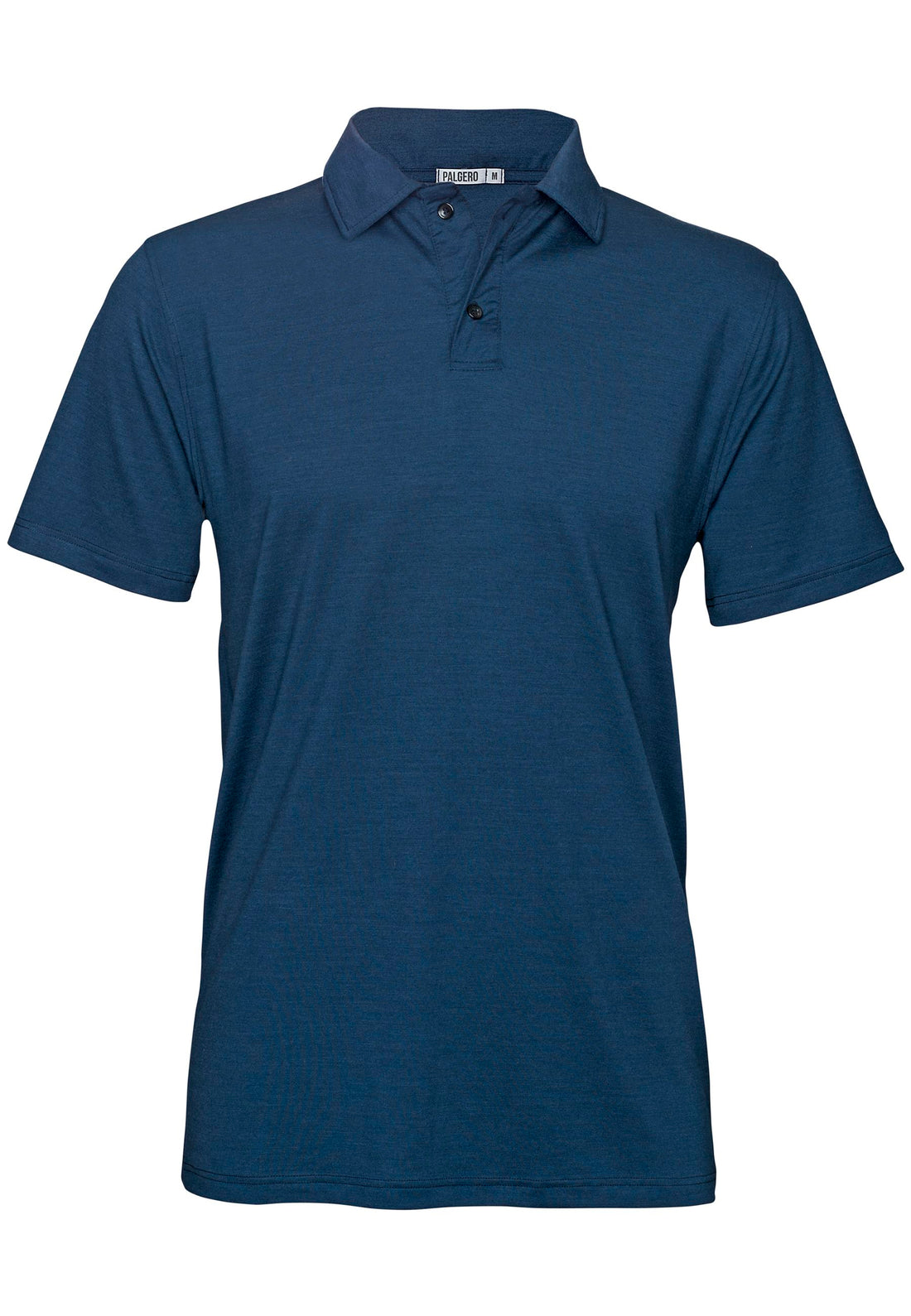 Thore Merino Polo Herren - blau meliert