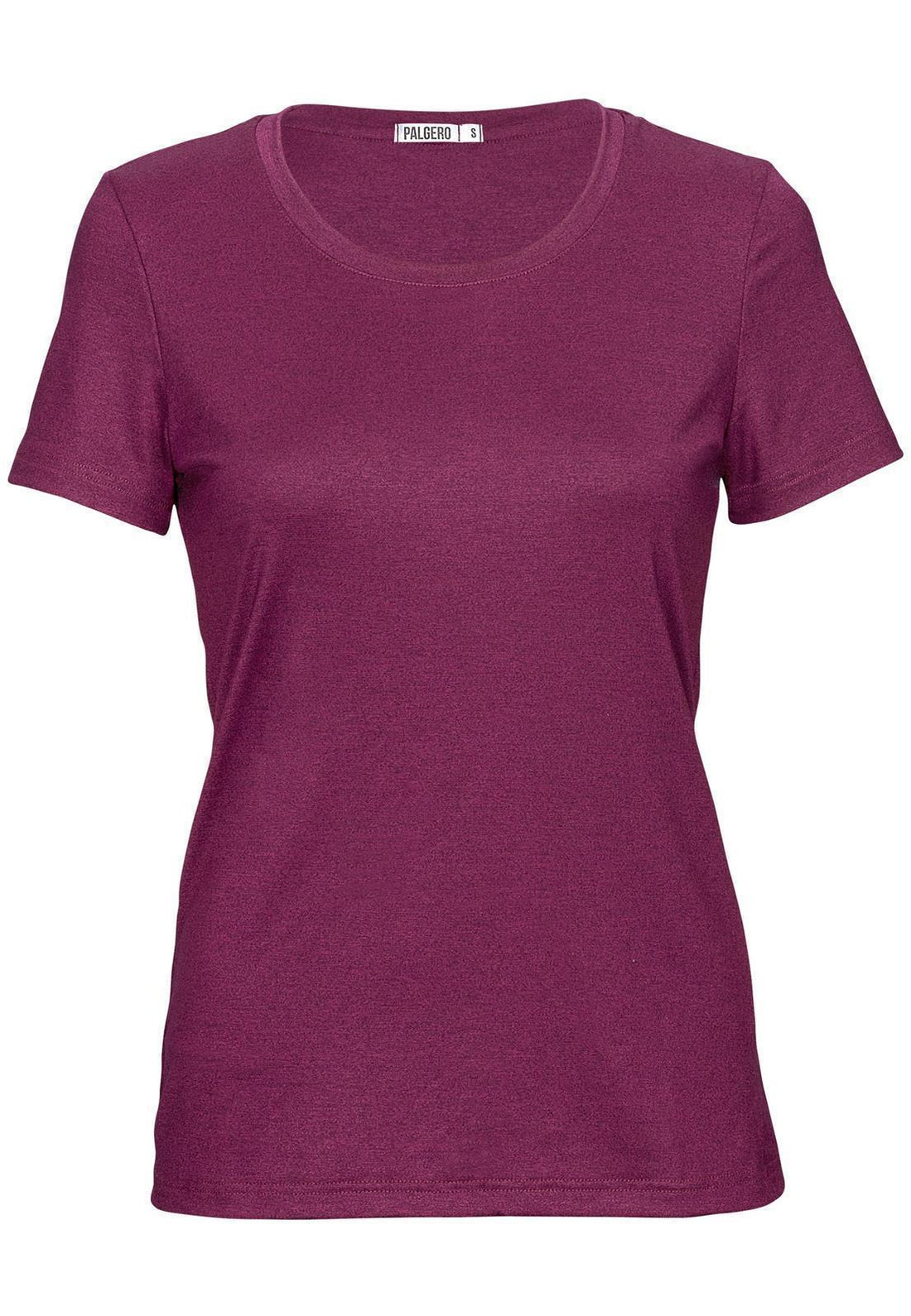 Birta Merino T-Shirt Damen - berry