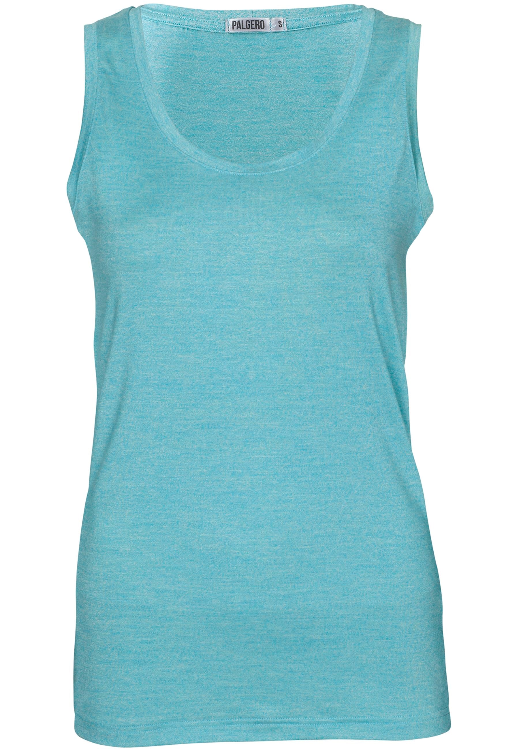 Mayla Merino Tank Top Damen - türkis